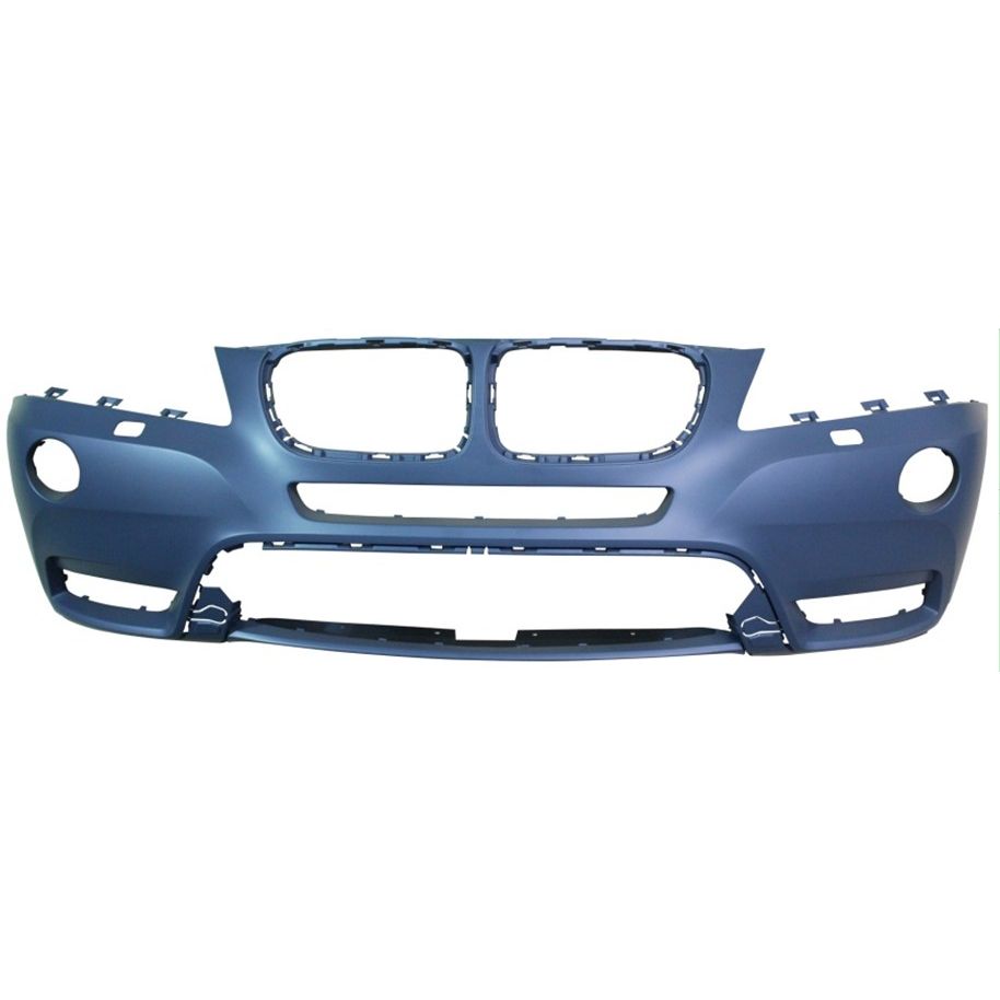 BMW BMW X3 FRONT BUMPER COVER PRM(W/ HL WASHER)(WO/M PKG) OEM#51117261188 2011-2014 PL#BM1000253