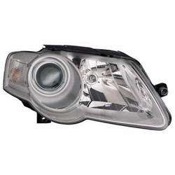 VOLKSWAGEN PASSAT HEAD LAMP ASSY RIGHT (Passenger Side) (HALOGEN) OEM#3C0941006AE 2006-2010 PL#VW2503134
