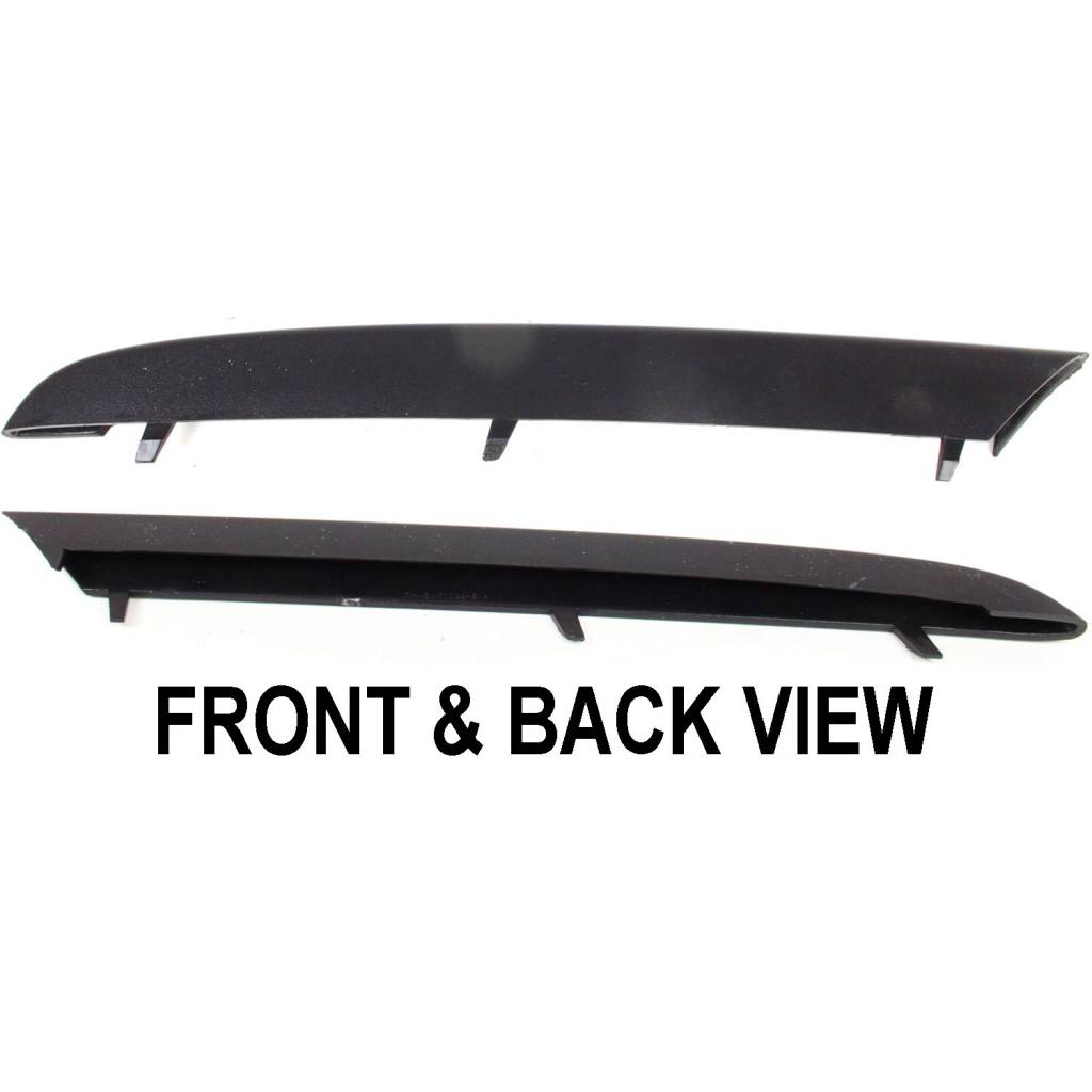 BMW BMW 3 (SEDAN) FRONT BUMPER LOWER FINISHER OUTER LEFT (Driver Side) (BLACK)(325/328) OEM#51117134091 2006-2008 PL#BM1046115