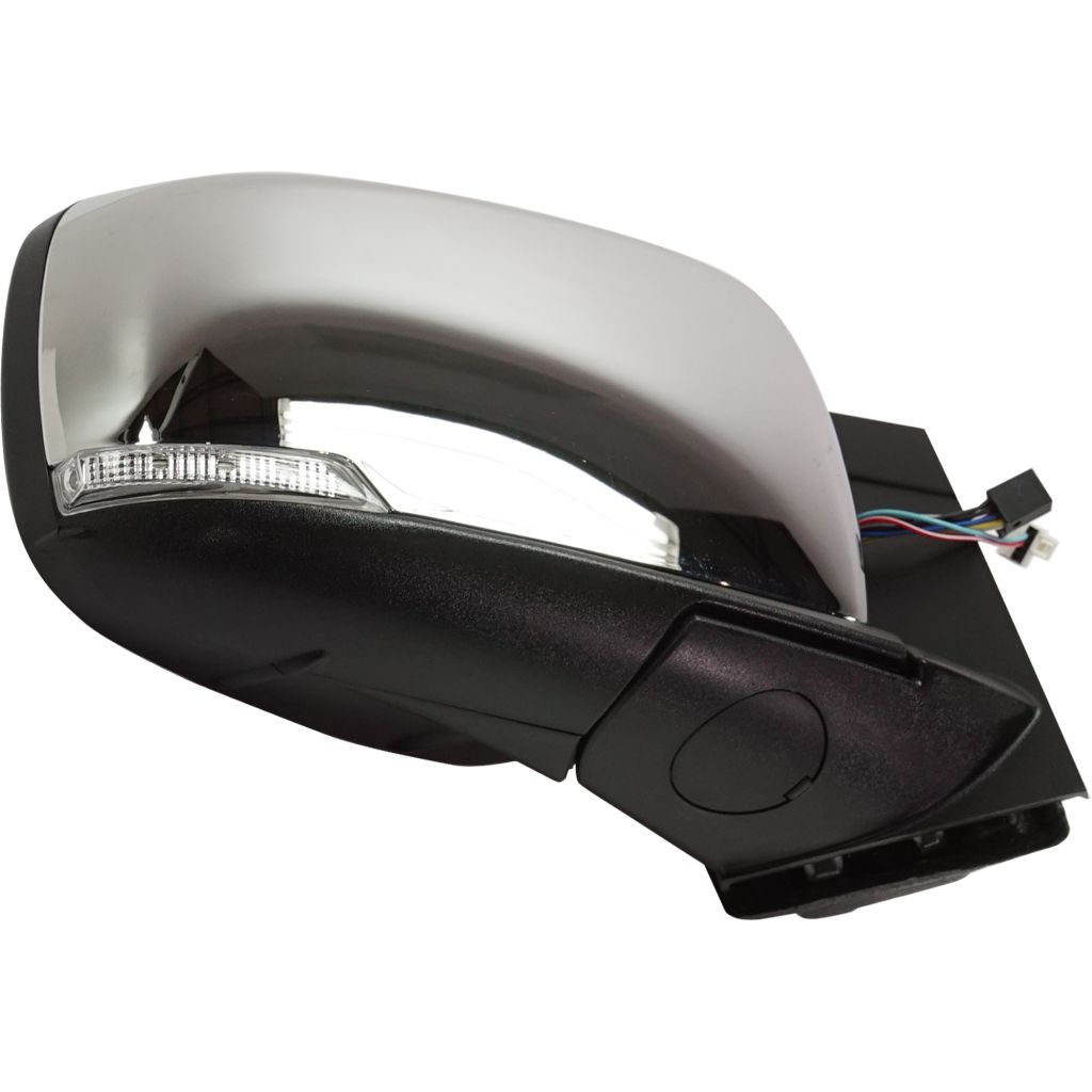 DODGE TRUCKS & VANS GRAND CARAVAN DOOR MIRROR RIGHT (Passenger Side) PWR/HTD/SIGNAL/P-FOLD (W/BSD)(W/MEMORY)(CHROME CVR) OEM#68171072AI 2013-2016 PL#CH1321481