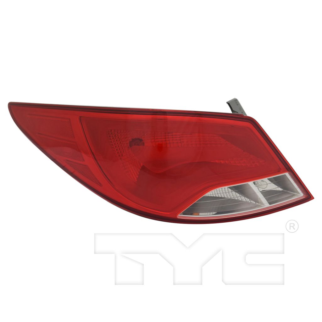 HYUNDAI ACCENT SEDAN TAIL LAMP ASSEMBLY LEFT (Driver Side)**CAPA** OEM#924011R610 2015-2017 PL#HY2800148C