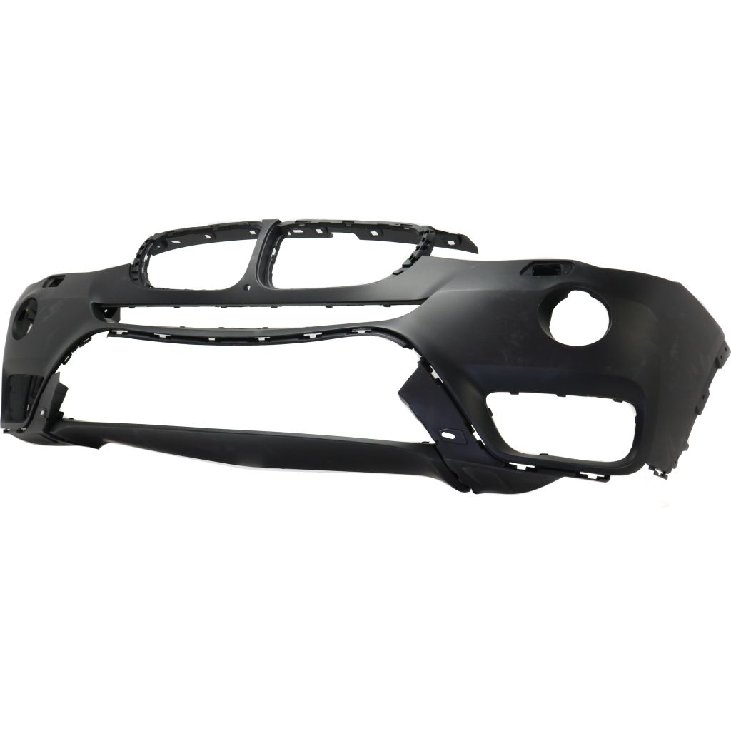 BMW BMW X3 FRONT BUMPER COVER PRM(W/LED FOG)(WO/SENSOR)(W/CAMERA)(WO/M PKG)**CAPA** OEM#51117389901 2015-2017 PL#BM1000352C