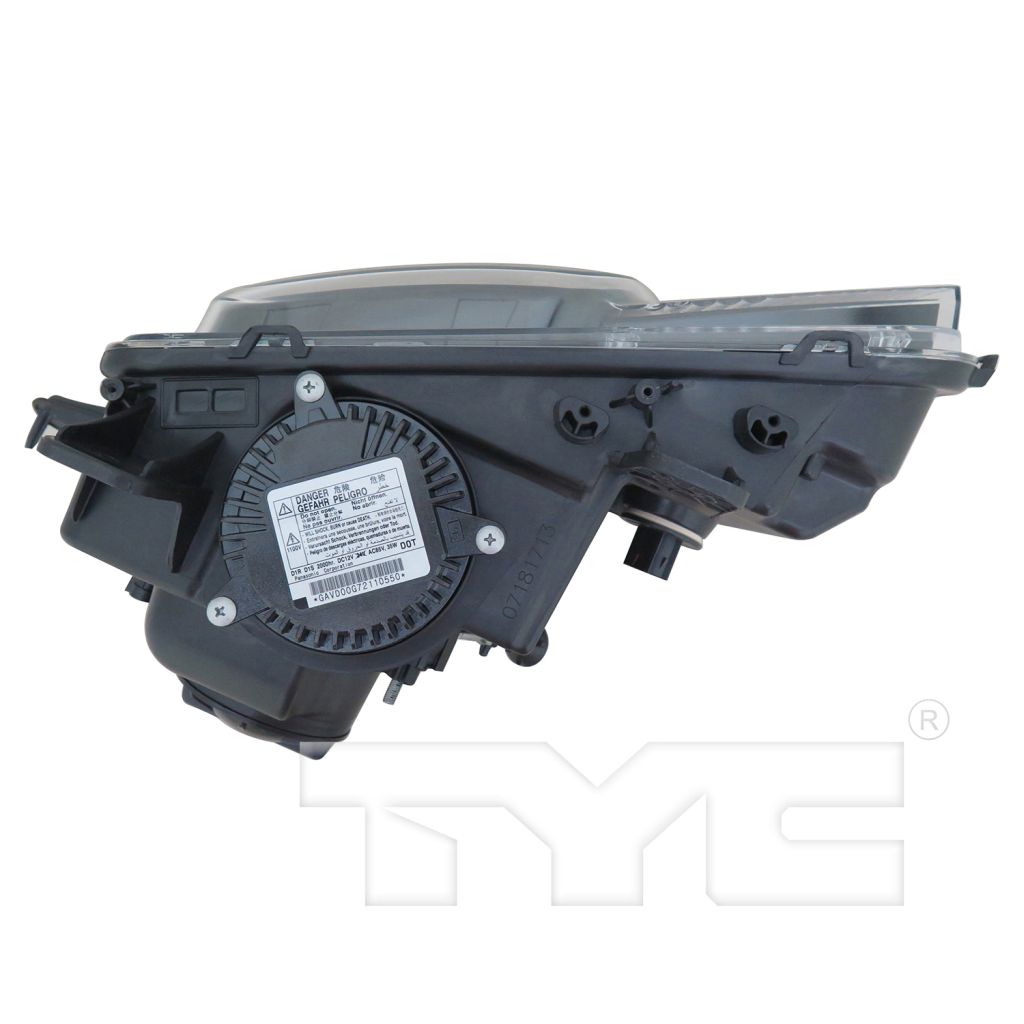 CHEVROLET CAMARO CONV HEAD LAMP ASSEMBLY RIGHT (Passenger Side) (HID)(10-13 LT/RS/SS W/RS PKG) (ZL1 MDL)**CAPA** OEM#22959920 2011-2015 PL#GM2503340C