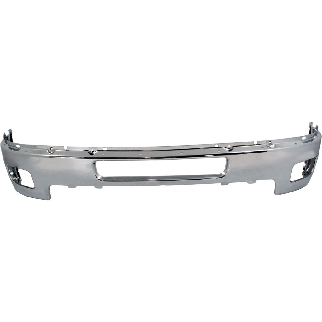 GM TRUCKS & VANS SILVERADO/PU 2500/3500 (CHEVY) FRONT BUMPER CHROME (W/ FOG)**CAPA** OEM#25883349 2011-2014 PL#GM1002837C