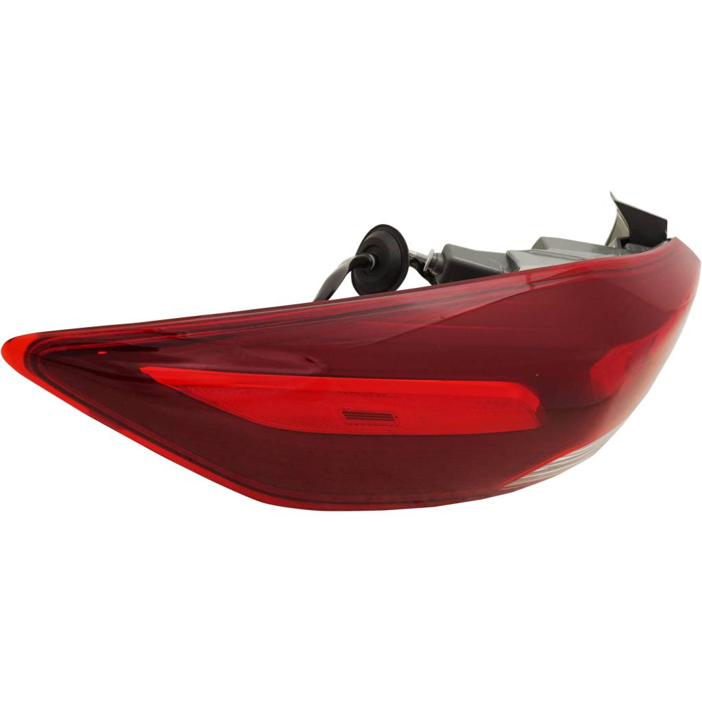 HYUNDAI ELANTRA SEDAN TAIL LAMP ASSY LEFT (Driver Side) (OUTER)(KOREA)(STD BULB) OEM#92401F2020 2017-2018 PL#HY2804142