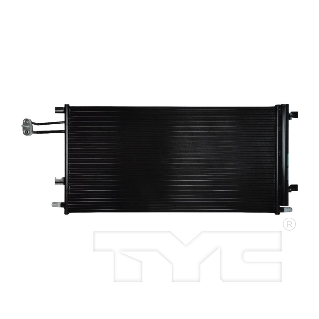 GM TRUCKS & VANS SIERRA/PU 1500 (19 OLD STYLE) A/C CONDENSER 5.3L/6.2L W/TRANS OIL COOLER OEM#84537373 2014-2019 PL#GM3030306
