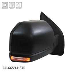 FORD TRUCKS & VANS FORD/PU F150 (EXC RAPTOR) DOOR MIRROR RIGHT (Passenger Side) PWR/HTD/SIGNAL (WO/BSD)(WO/SPOT LAMP)(STD TYPE)(TEX) OEM#FL3Z17682CB 2015-2018 PL#FO1321523