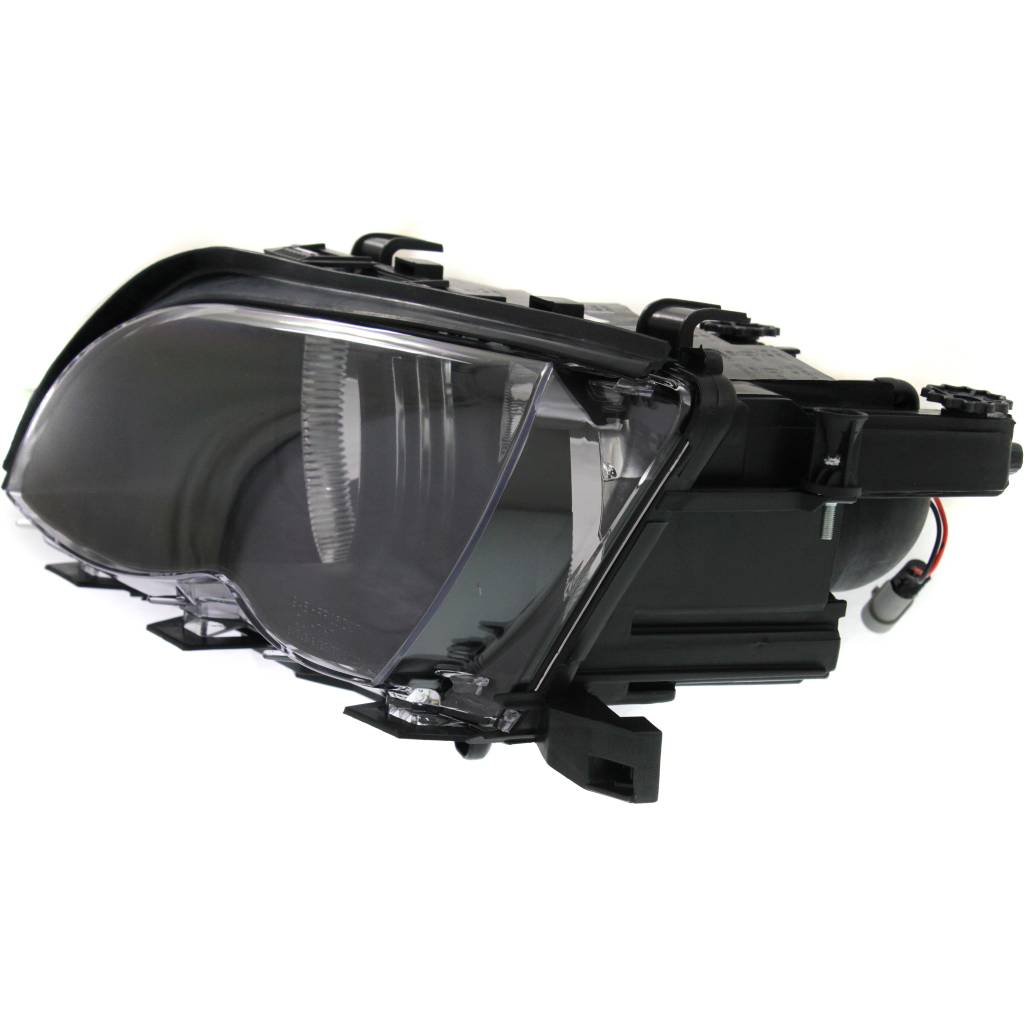 BMW BMW 3 ( i/xi ) (SEDAN/WAGON) HEAD LAMP ASSEMBLY LEFT (Driver Side) (W/BLK BEZEL)(HALOGEN) OEM#63127165771 2002-2005 PL#BM2502122
