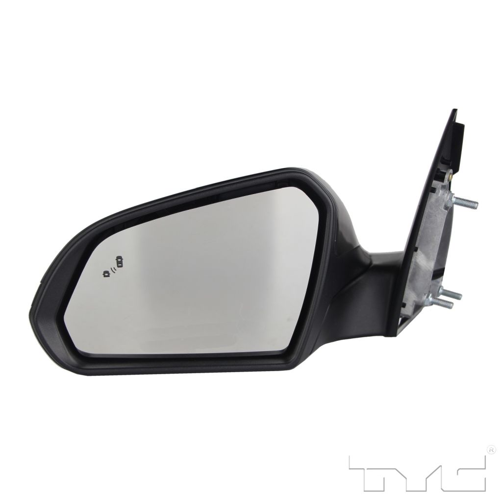 HYUNDAI SONATA DOOR MIRROR LEFT (Driver Side) PWR/HTD/SIGNAL (W/BSD)(WO/MEMORY))(TXT-BLACK BASE/PTM CVR) OEM#87610C2020 2015-2017 PL#HY1320236