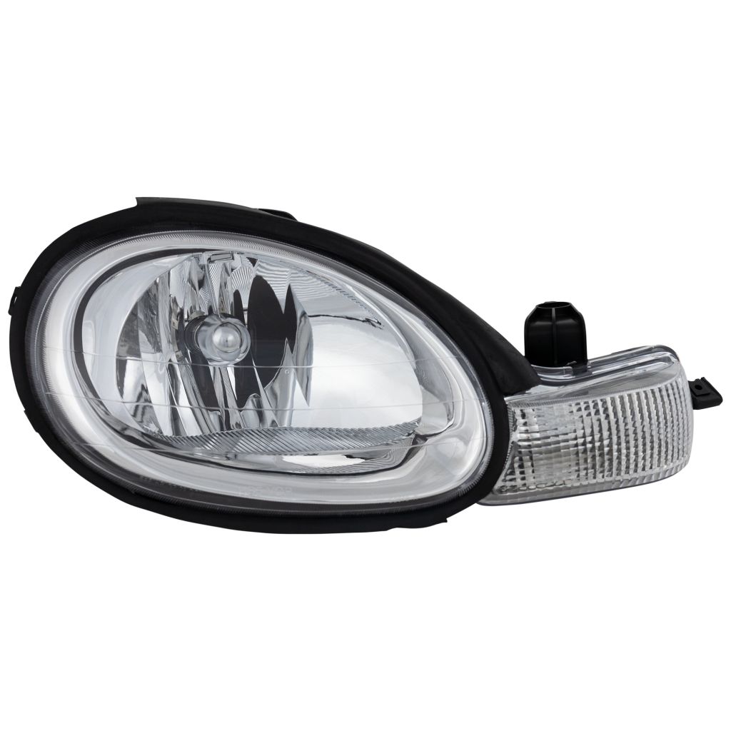 DODGE NEON/SX 2.0 HEAD LAMP ASSY RIGHT (Passenger Side) (CHROME BEZEL) OEM#5288508AH 2000-2002 PL#CH2503124