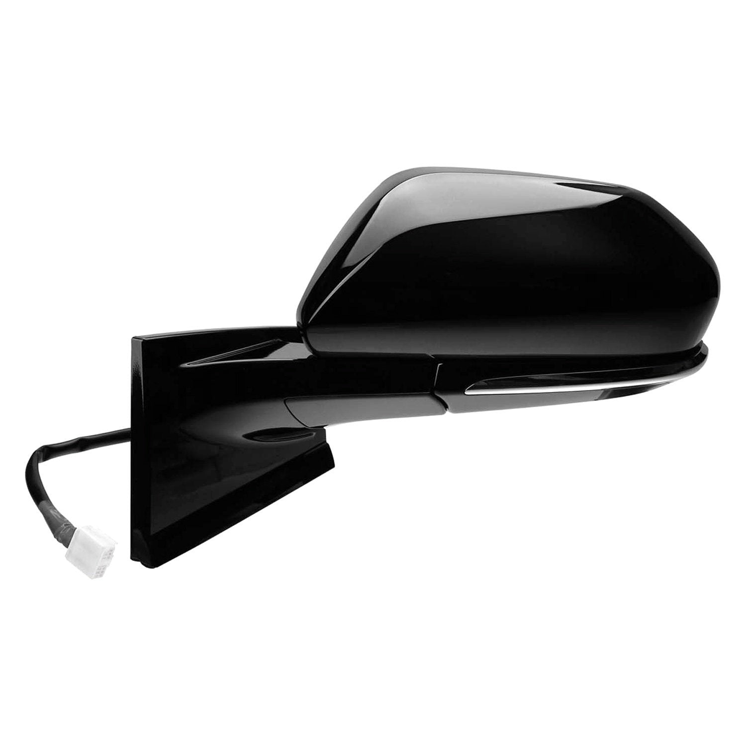 TOYOTA PRIUS PRIME DOOR MIRROR LEFT (Driver Side) PWR/HTD (W/BSD)(MAT-BLACK)(MAN-FOLD) OEM#8794047410-PFM 2017-2020 PL#TO1320357