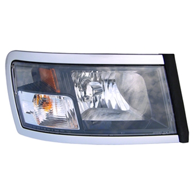 DODGE TRUCKS & VANS DAKOTA/PU HEAD LAMP RIGHT (Passenger Side) (W/BLACK BEZEL) OEM#1EK58WS2AF 2008-2011 PL#CH2519127