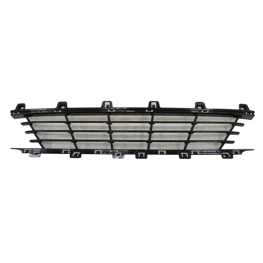 BMW BMW 3 SEDAN (330i/330e/M340i) FRONT BUMPER GRILLE CENTER BLACK (WO/ACTIVE CRUISE)(LUXURY/SPORT) **CAPA** OEM#51117464258 2019-2022 PL#BM1036197C