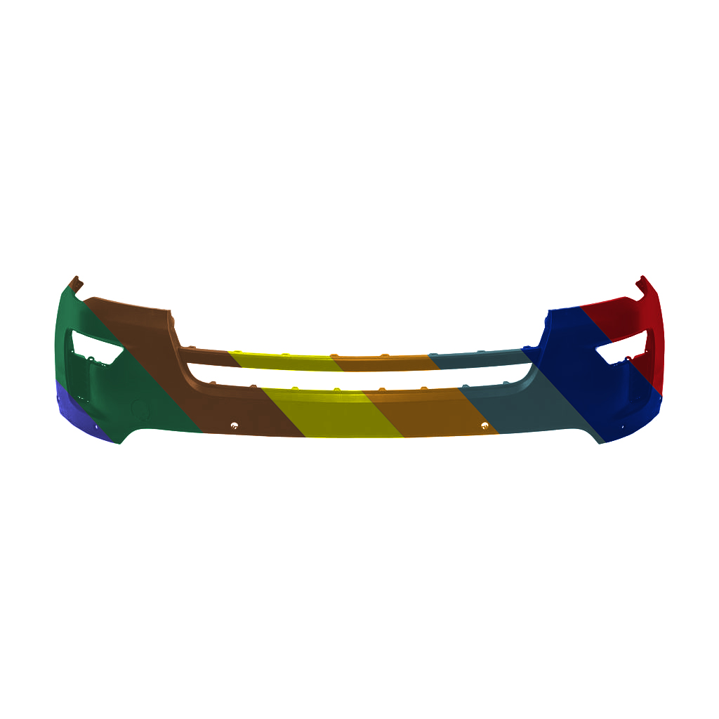 FORD TRUCKS & VANS EXPLORER FRONT BUMPER COVER PRIMED (W/TOW CVR)(W/PK SENSOR)(W/ACTIVE PARK ASSIST) OEM#JB5Z17D957HAPTM 2018-2019 PL#FO1014134