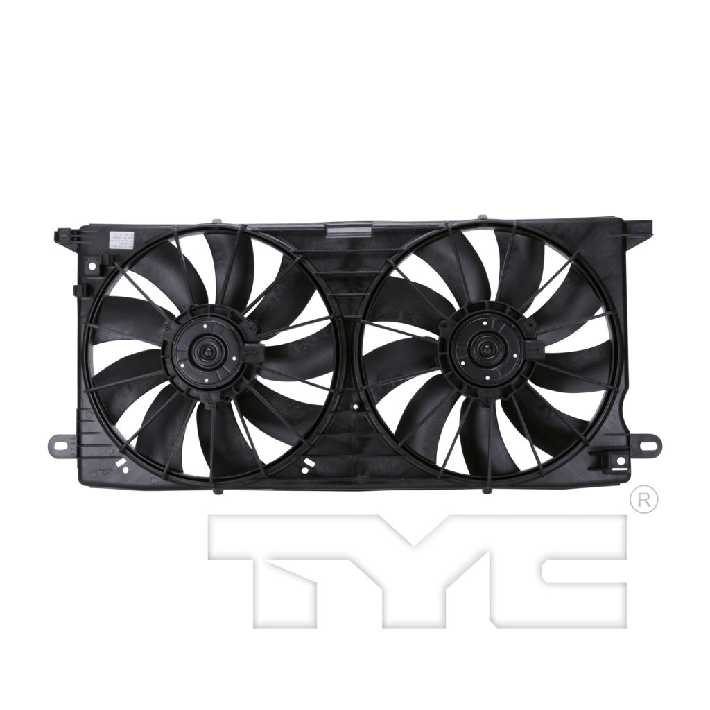 OLDSMOBILE AURORA RADIATOR & A/C FAN ASSY (4.0L-V8)(DUAL FAN) OEM#12494766-PFM 2001-2003 PL#GM3115186