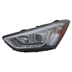 HYUNDAI SANTA FE /SANTA FE XL (3.3L) HEAD LAMP ASSY LEFT (Driver Side) (HALOGEN) OEM#92101B8020 2013-2016 PL#HY2502175