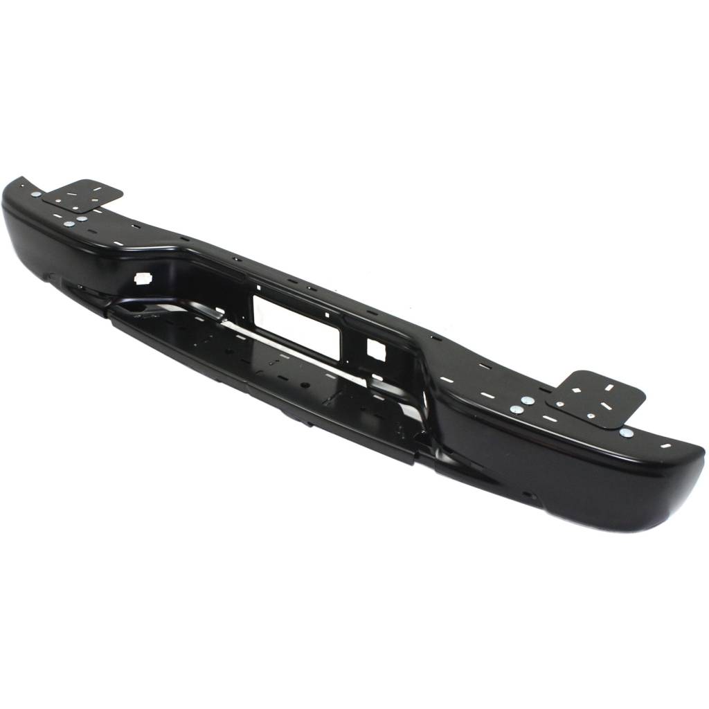 CADILLAC ESCALADE/ESCALADE ESV REAR BUMPER FACE BAR ASSY BLACK (W/REINF)**CAPA** OEM#25871613 2002-2006 PL#GM1106664C