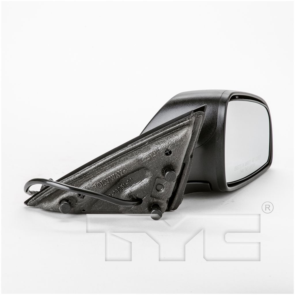 CHEVROLET MALIBU SEDAN DOOR MIRROR RIGHT (Passenger Side) POWER/ NOT HEATED (LS MDL)(TEXTURE) OEM#20893858 2008-2012 PL#GM1321343