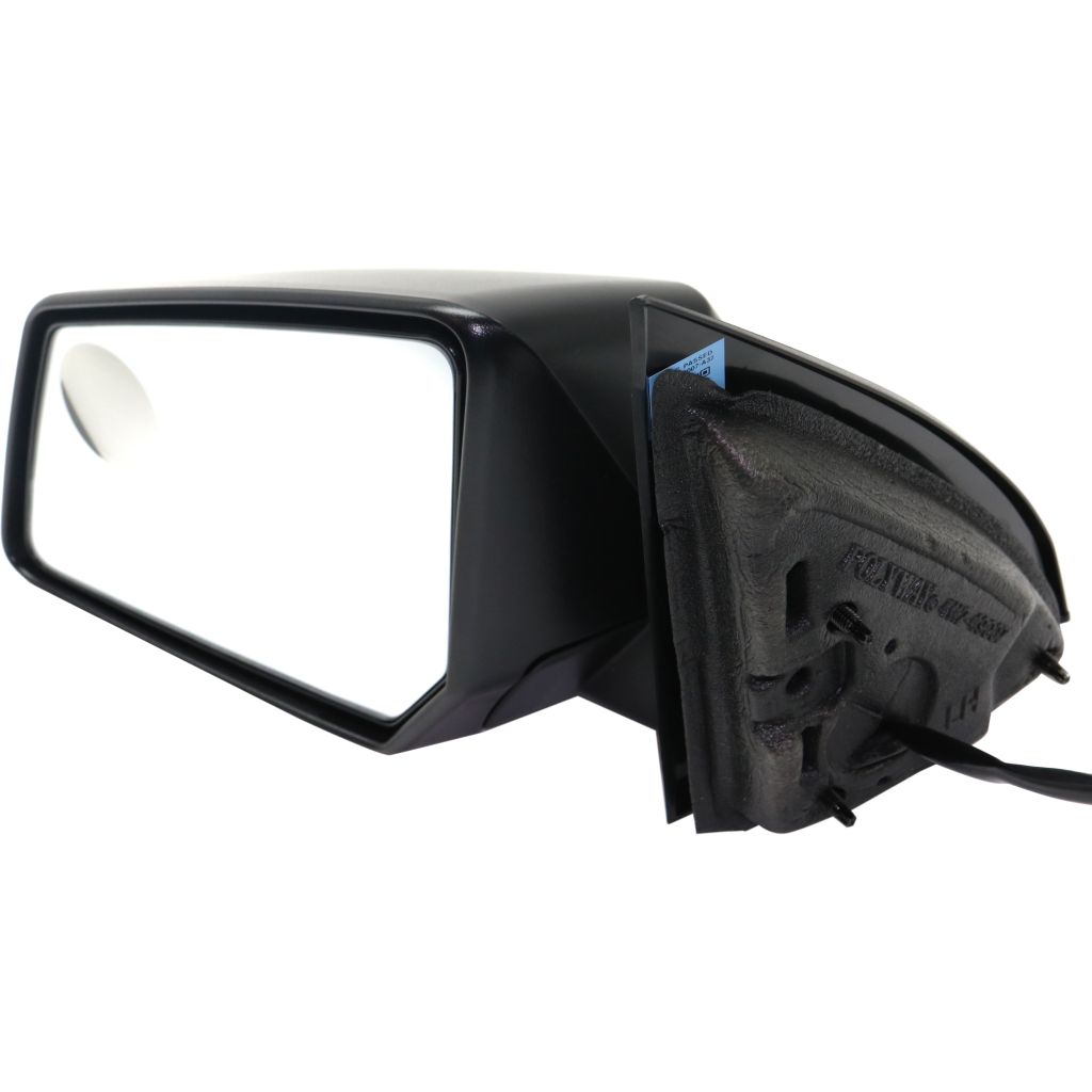 GM TRUCKS & VANS TRAVERSE DOOR MIRROR LEFT (Driver Side) PWR (W/ROUND BLIND SPOT MIRROR) (TXT) OEM#22860751 2013 PL#GM1320474