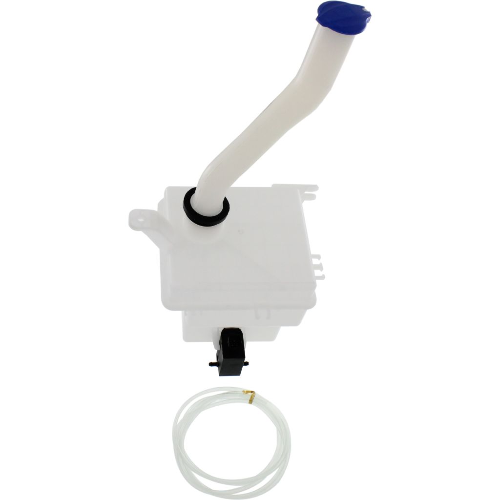 KIA RIO5 HATCHBACK WASHER TANK W/2 OUTLET PUMP W/FILLER TUBE (W/SENSOR HOLE) OEM#986101G101-PFM 2006-2011 PL#KI1288104