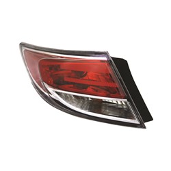 MAZDA MAZDA6 TAIL LAMP ASSEMBLY LEFT (Driver Side) (WO/LED) **CAPA** OEM#GS3L51160H 2009-2013 PL#MA2804108C