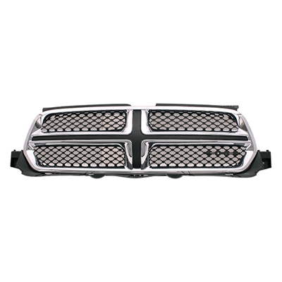 DODGE TRUCKS & VANS DURANGO GRILLE ASSY CHROME FRAME/BLACK INSERT OEM#55079364AJ 2011-2013 PL#CH1200357
