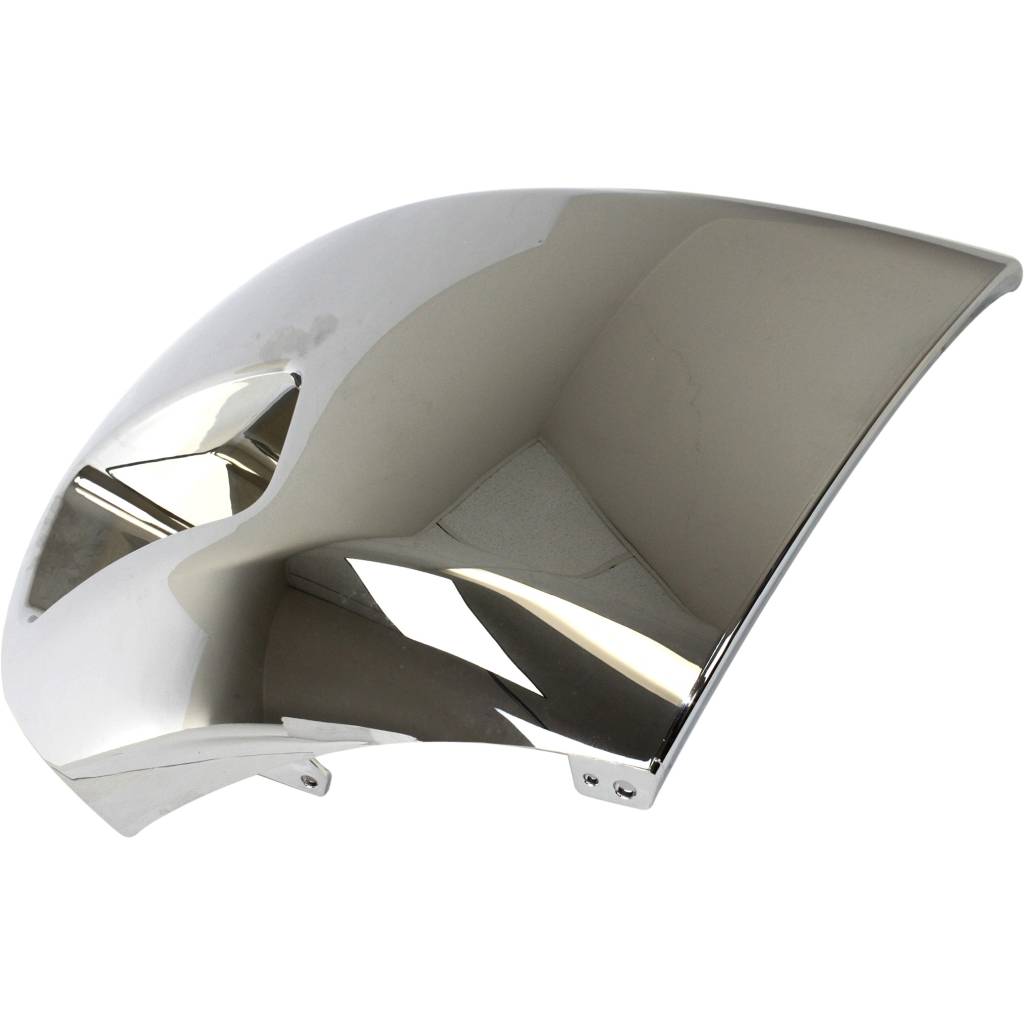 GM TRUCKS & VANS SILVERADO/PU 1500 (CHEVY) FRONT BUMPER END LEFT (Driver Side) CHROME (W/FOG) OEM#20985757 2012-2013 PL#GM1004156