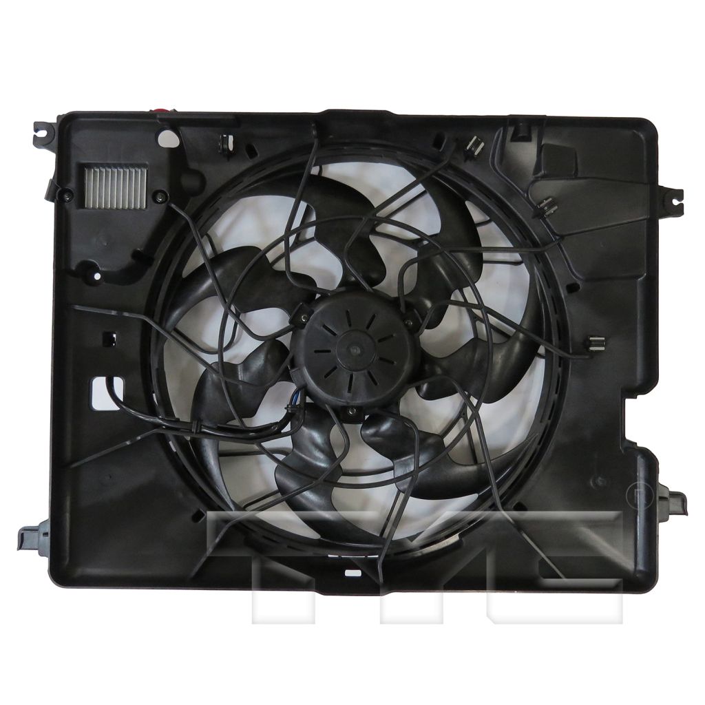 GENESIS G80 RADIATOR & A/C FAN ASSEMBLY ( 3.8/5.0L) OEM#25380B1280 2017 PL#HY3115157