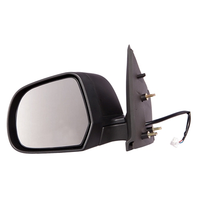 NISSAN VERSA SEDAN DOOR MIRROR LEFT (Driver Side) PWR/N-HTD (WO/SIGNAL)(TXT BLACK) OEM#963023AN5B-PFM 2012-2014 PL#NI1320241