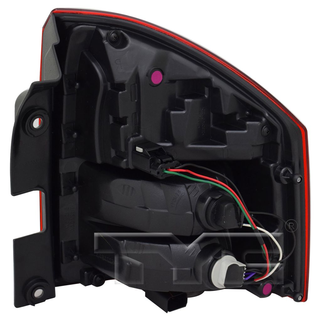 JEEP COMPASS TAIL LAMP ASSEMBLY LEFT (Driver Side) (W/LED) **CAPA** OEM#5272909AB 2014-2017 PL#CH2800204C