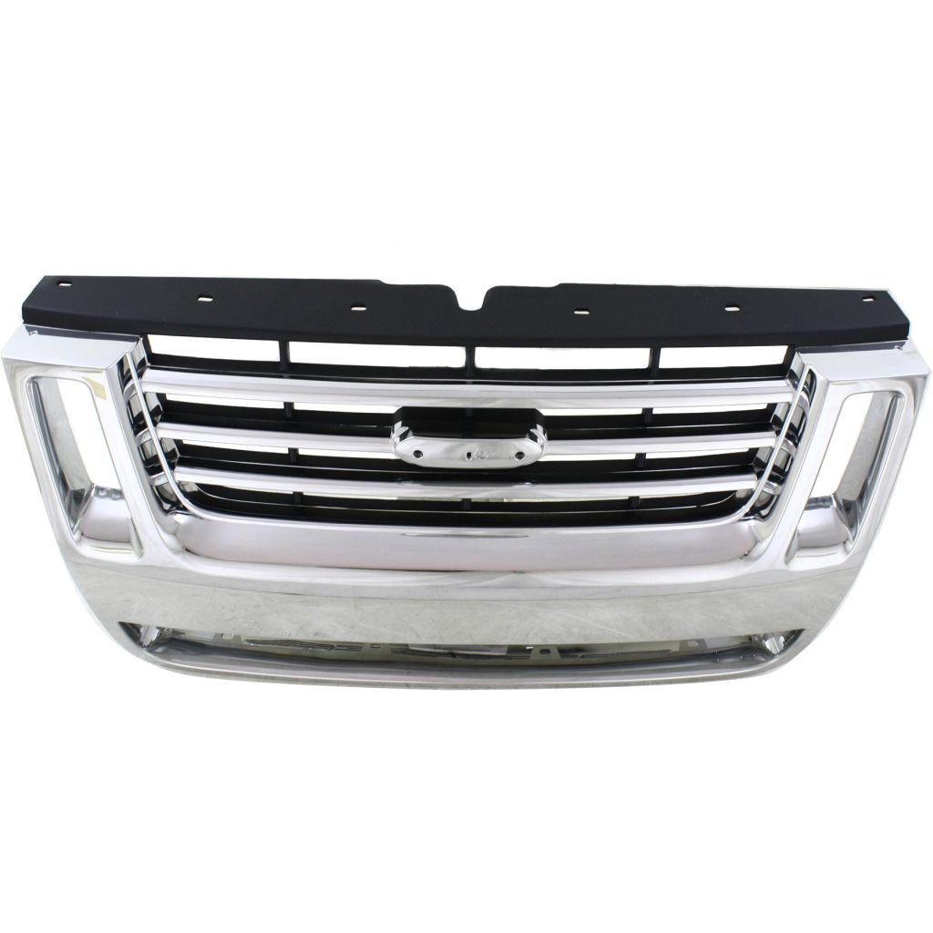 FORD TRUCKS & VANS EXPLORER SPORT TRAC (PICKUP) GRILLE CHROME**CAPA** OEM#8L2Z8200CA 2007-2010 PL#FO1200477C