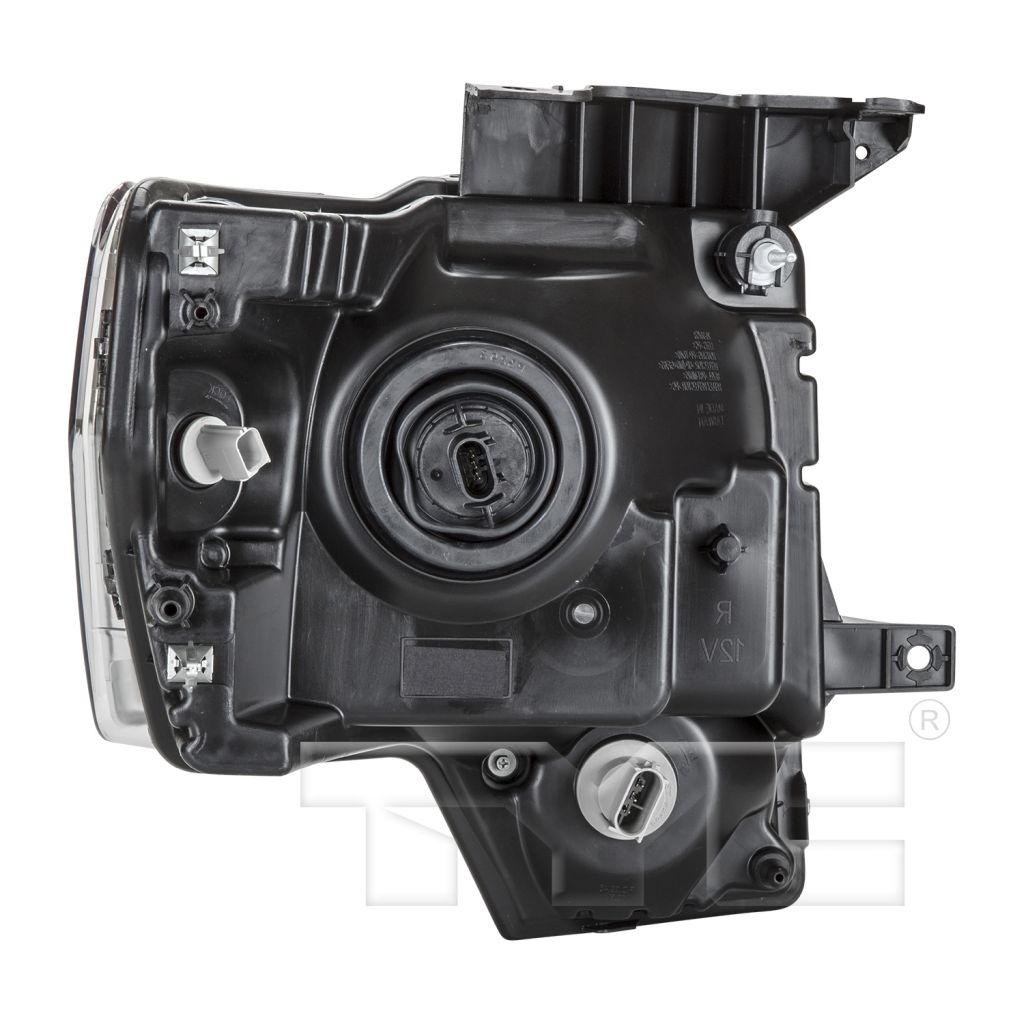 FORD TRUCKS & VANS FORD/PU (F150)(EXC SVT RAPTOR) HEAD LAMP ASSY LEFT (Driver Side) (HALOGEN)(CHROME TRIM)**CAPA** OEM#DL3Z13008B 2009-2014 PL#FO2502287C