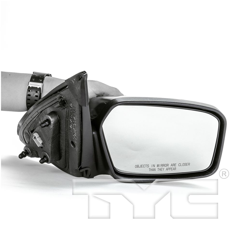 FORD FUSION DOOR MIRROR RIGHT (Passenger Side) POWER/ NOT HEATED (W/O LAMP)(TEXT CVR)(W/O SPOTTER) OEM#6E5Z17682A-PFM 2006-2009 PL#FO1321325