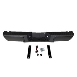 FORD TRUCKS & VANS FORD/PU F250/350/450 (SUPER DUTY) REAR STEP BUMPER ASSY BLACK W/BLACK PAD (WO/SENSOR) OEM#9C3Z17906APTM-PFM 2013-2016 PL#FO1103174