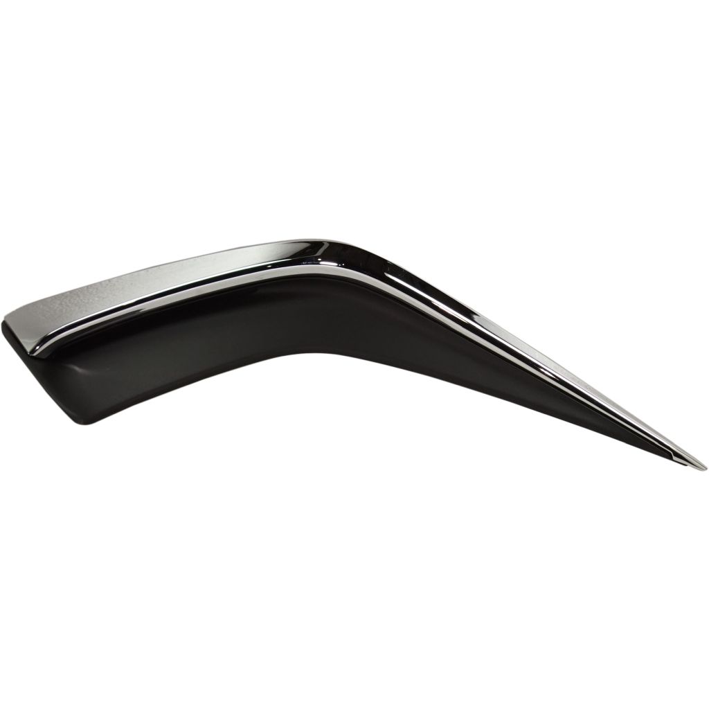 LEXUS ES 300h FRONT BUMPER COVER SIDE INSERT RIGHT (Passenger Side) CHROME/BLACK (WO/F SPORT PKG) **CAPA** OEM#5310506010 2019-2024 PL#LX1039128C