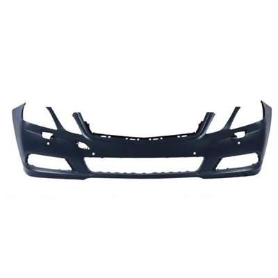 MERCEDES-BENZ E-CLASS HYBRID (E400) FRONT BUMPER COVER PRIMED (WO/SPORT)(W/WASHER)(W/SENSOR) **CAPA** OEM#21288011409999 2013 PL#MB1000312C