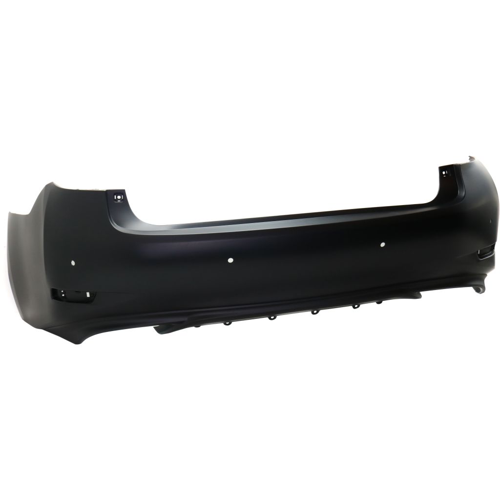 LEXUS ES 350 REAR BUMPER COVER PARTIAL PRIMED (W/SENSOR; USA BUILT) OEM#521590A905 2016-2018 PL#LX1100197