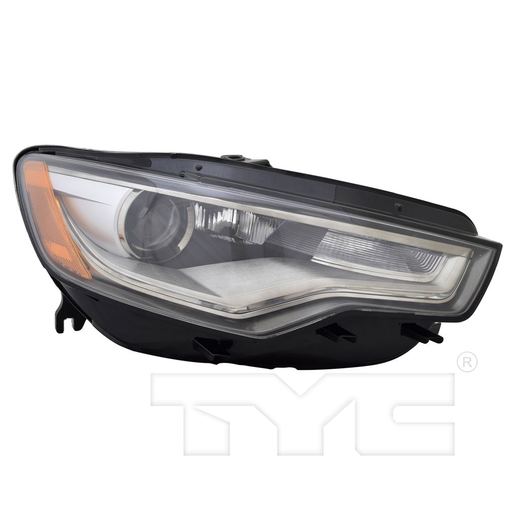 AUDI S6 SEDAN HEAD LAMP UNIT RIGHT (Passenger Side) HID (WO/AUTO LEVELING)**CAPA** OEM#4G0941044E 2013-2018 PL#AU2503170C