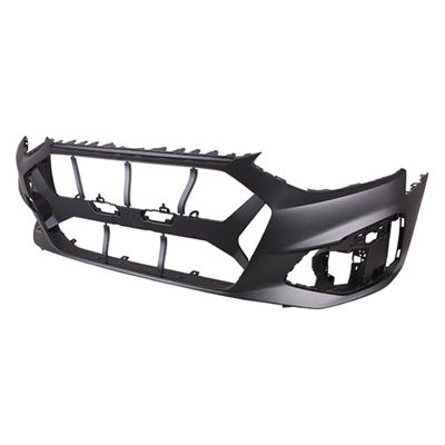 AUDI A4 SEDAN FRONT BUMPER COVER PRIMED (WO/WASHER)(WO/PARALLEL PARK ASSIST)(W/S-LINE) **CAPA** OEM#8W0807065BEGRU 2020-2024 PL#AU1000299C