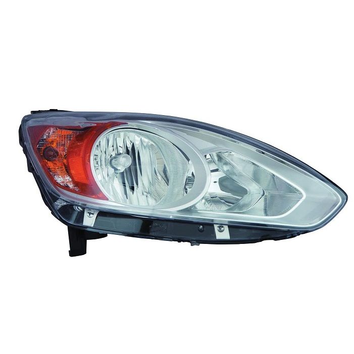 FORD C-MAX HYBRID/ENERGI HEAD LAMP ASSY RIGHT (Passenger Side) (CHROME BEZEL)(WO/LOGO ON BULB SHIELD) OEM#DM5Z13008C 2013-2016 PL#FO2503314