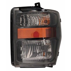 FORD TRUCKS & VANS FORD/PU (F250/350/450/550) Super Duty HEAD LAMP LEFT (Driver Side) (SMOKED)**CAPA** OEM#8C3Z13008B (P) 2008-2010 PL#FO2502285C