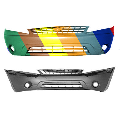 FORD TRUCKS & VANS WINDSTAR FRONT BUMPER COVER PRM/LWR-GRAY (W/ FOG) (SPORT MODEL) OEM#2F2Z17D957PAA 2001-2003 PL#FO1000492