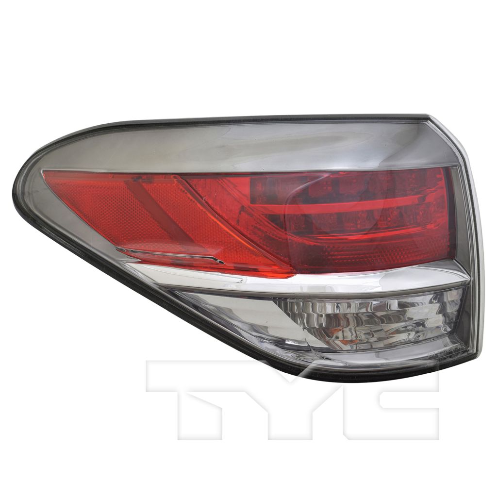 LEXUS RX 350 TAIL LAMP ASSEMBLY LEFT (Driver Side) (CANADA BUILT)(OUTER) **CAPA** OEM#815600E090 2013-2015 PL#LX2804112C
