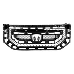 HONDA PILOT GRILLE BLACK (WO/MLDGS)**CAPA** OEM#75101SZAA01ZA 2009-2011 PL#HO1200200C