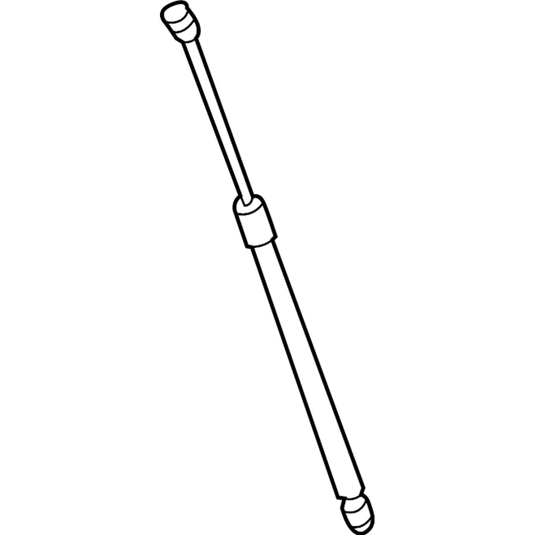AUDI S7 HOOD SUPPORT STRUT (RH=LH) OEM#4K0823359A 2020-2021 PL#AU1237106