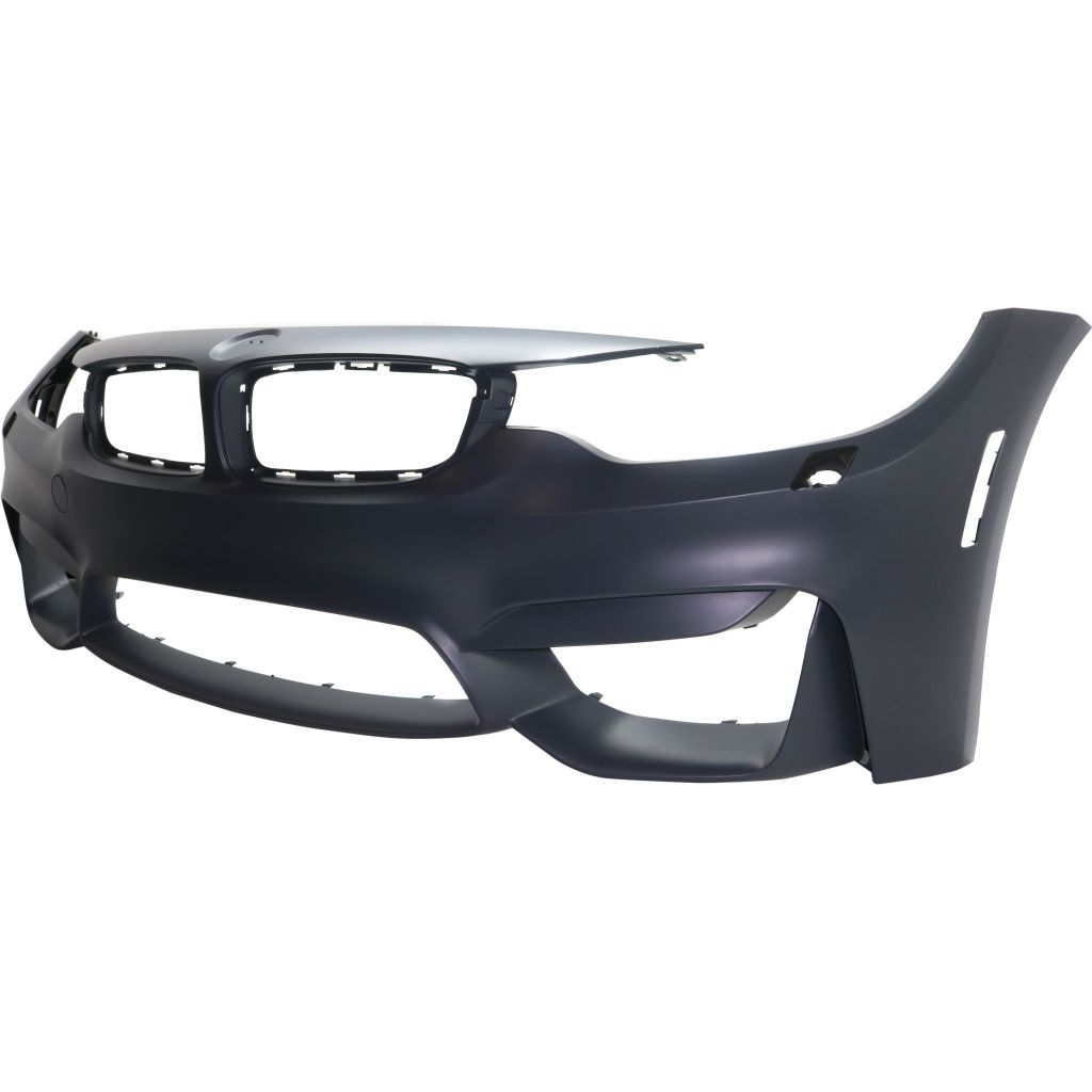 BMW BMW M4 COUPE/CONVERTIBLE FRONT BUMPER COVER PRIMED (W/WASHER)(WO/SENSOR)(WO/CAMERA)**CAPA** OEM#51118058824 2015-2020 PL#BM1000409C