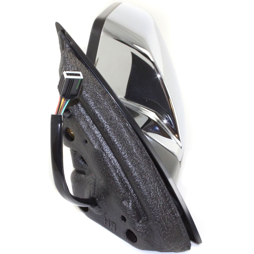 GM TRUCKS & VANS TERRAIN /TERRAIN DENALI (GMC) DOOR MIRROR LEFT (Driver Side) PWR/HTD/MEMORY (CHROME CVR)(WO/BLIND SPOT GLASS) OEM#20858712 2010-2011 PL#GM1320393