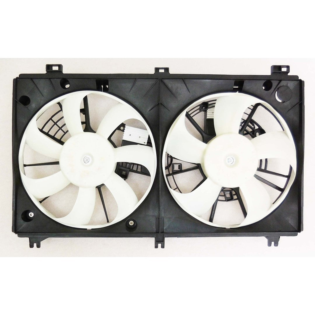 LEXUS IS 250/200t/300/350 (SEDAN) RADIATOR & A/C FAN ASSY (2.0L)(DUAL FAN) OEM#1671136240-PFM 2014-2023 PL#LX3115149