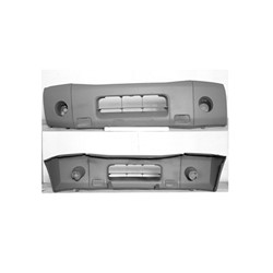 NISSAN TITAN FRONT BUMPER COVER PRIMED (XE/S MDL)(1PC PLASTIC COVER TYPE) OEM#620227S020 2004-2015 PL#NI1000237