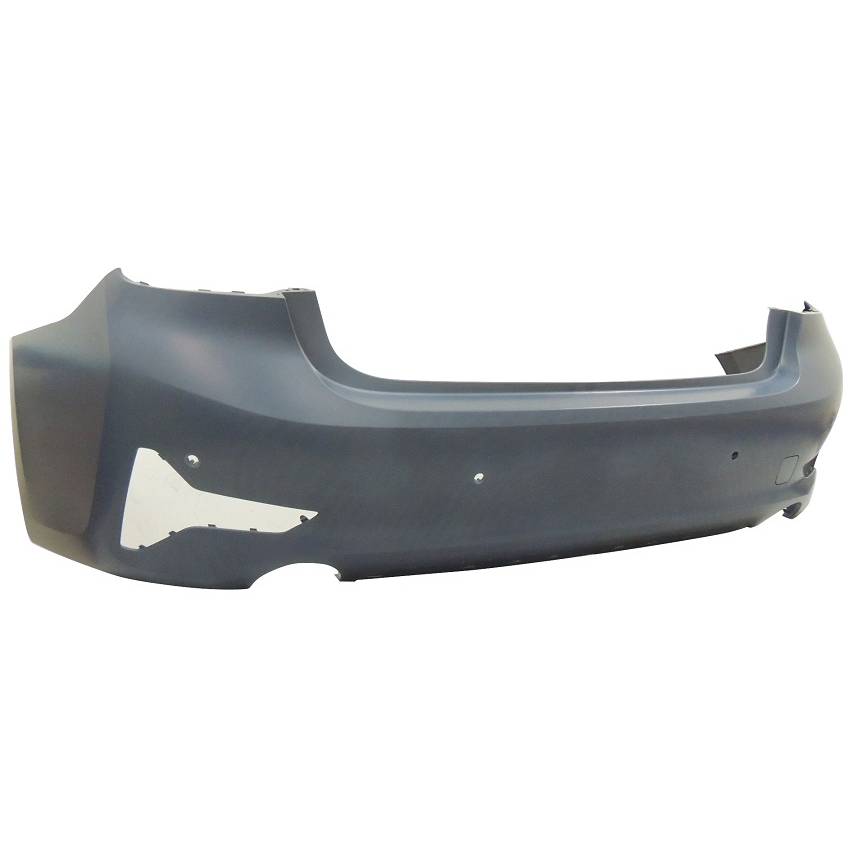 BMW BMW 3 (SEDAN) REAR BUMPER COVER PRIMED (W/PK SENSOR)(WO/PARKING ASSIST)(330i SPORT LINE) OEM#51128493937 2019-2022 PL#BM1100438